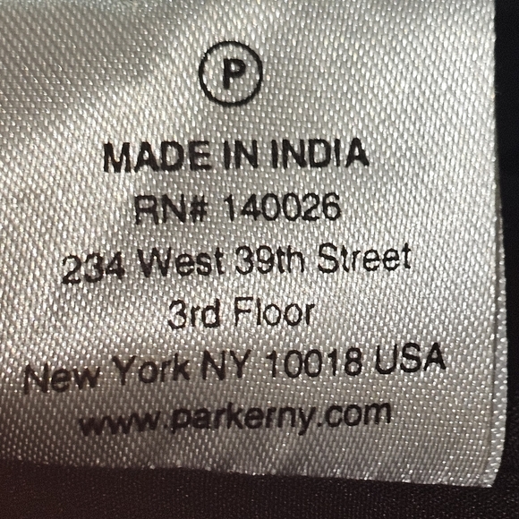 NWT Parker Lola Mini Beaded Dress SZ L ORG $237 - Picture 15 of 15